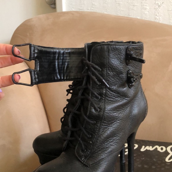 SAM EDELMAN Black Vixen Boots - Box will not be shipped as it is too large - Picture 5 of 15